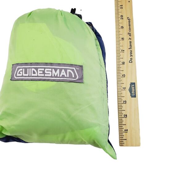 GUIDESMAN 276-7202 Double Person Nylon Hammock Green NWT Durable 400 lb. Weight - Picture 6 of 6